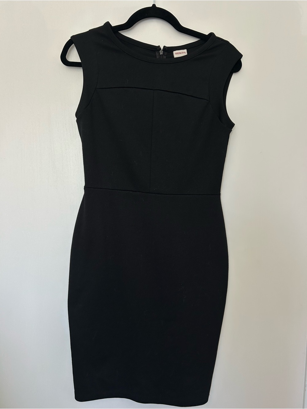 Merona Black Midi Sheath Dress